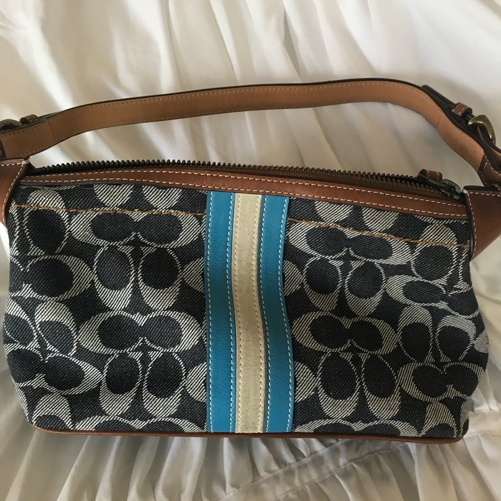 Coach Signature Denim bag